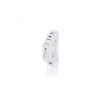 DIGITUS 24V 0.63A 15W Step-Shape DIN Rail Power Supply, Ultra-Slim, Class II, Ideal for Sensors