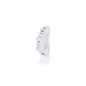 DIGITUS 12V / 1,25A / 15W Step-Shape DIN-Rail maitinimo šaltinis (ypač plonas, II klasė)
