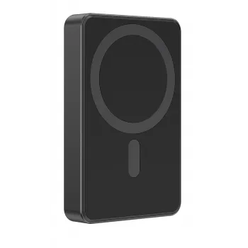 Gembird PB10-WPC15M-01 Magnetinė belaidė Powerbank 15W, 10000 mAh, juoda