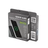 Gembird PB10-WPC15M-01 Magnetinė belaidė Powerbank 15W, 10000 mAh, juoda