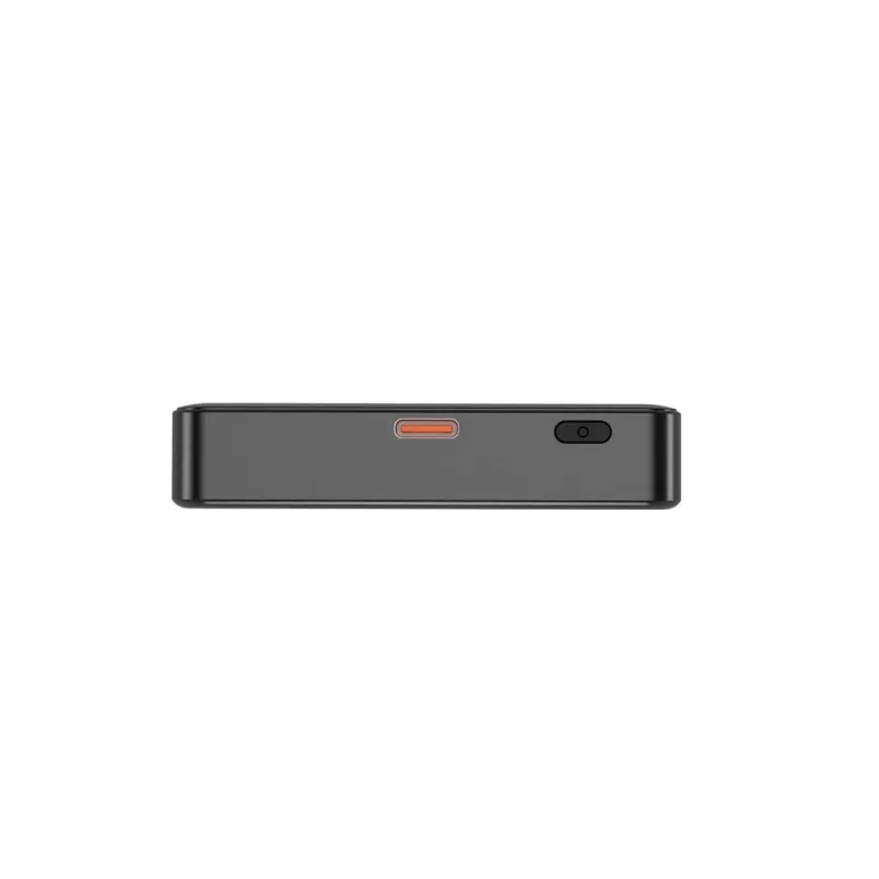 Gembird PB10-WPC15M-LCD-01 Magnetinis belaidis powerbank su LCD, 15W, 10000 mAh, juodas