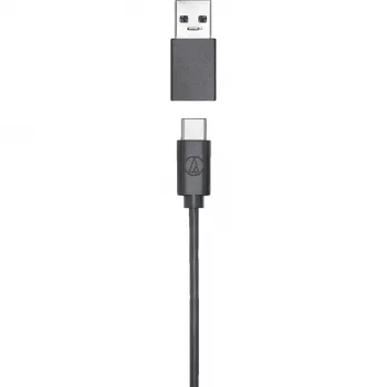 Audio-Technica ATR4750-USB kondensatorinis mikrofonas juodas USB-C USB-A