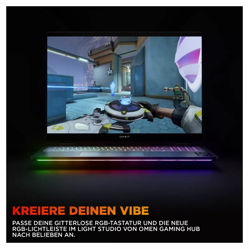 HP OMEN MAX 16-ah0193ng 16.0 inch QHD IPS 240Hz nešiojamas žaidimų kompiuteris, Intel Core Ultra 9 275HX, 32GB RAM, 1TB SSD, RTX 5080, Windows 11 Home