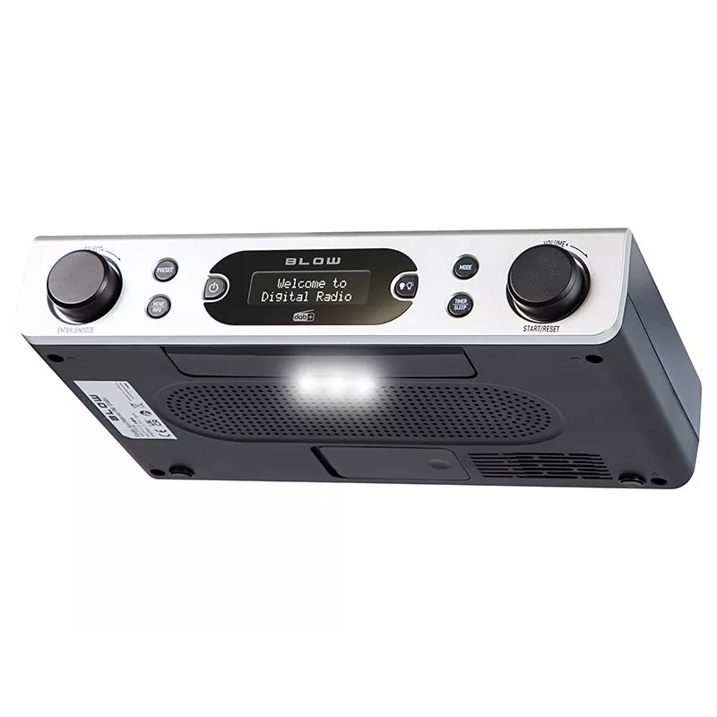BLOW RK2 virtuvinis radijas FM/DAB+ sidabrinis