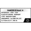 COBI 958 PCS HC WWII Panzer III Ausf. H statybiniai blokeliai