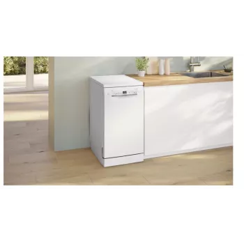 Bosch Serie 2 SPS2HKW55E Laisvai pastatoma siaura indaplovė, 10 komplektų, balta