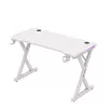 HUZARO HERO 2.3 RGB WHITE Gaming Desk