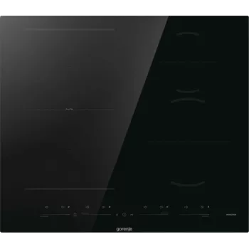 Gorenje indukcinė kaitlentė GI6432BSC 60 cm juoda su PowerBoost, laikmačiu, vaikų užraktu