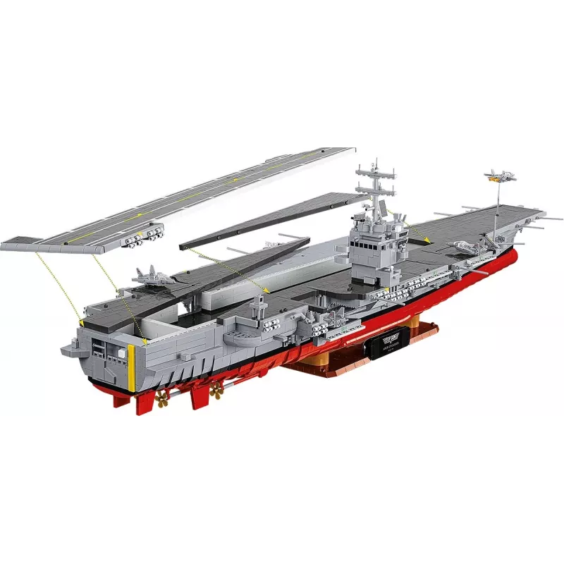 COBI KLOCKI Blocks Top Gun Lėktuvnešis 6130 dalių