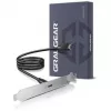 GRAUGEAR G-ETC-20G-B Greitaeigis USB-C prievado modernizavimo rinkinys su PCI lizdo laikikliu, 0,5 m, juodas
