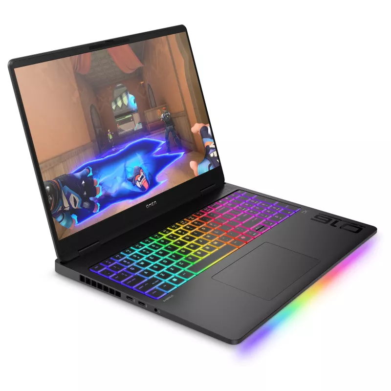 HP OMEN MAX 16-ak0197ng Gaming Notebook – 16 inch QHD 240Hz, AMD Ryzen AI 9 HX 375, 32GB RAM, 1TB SSD, RTX 5080, Windows 11 Home