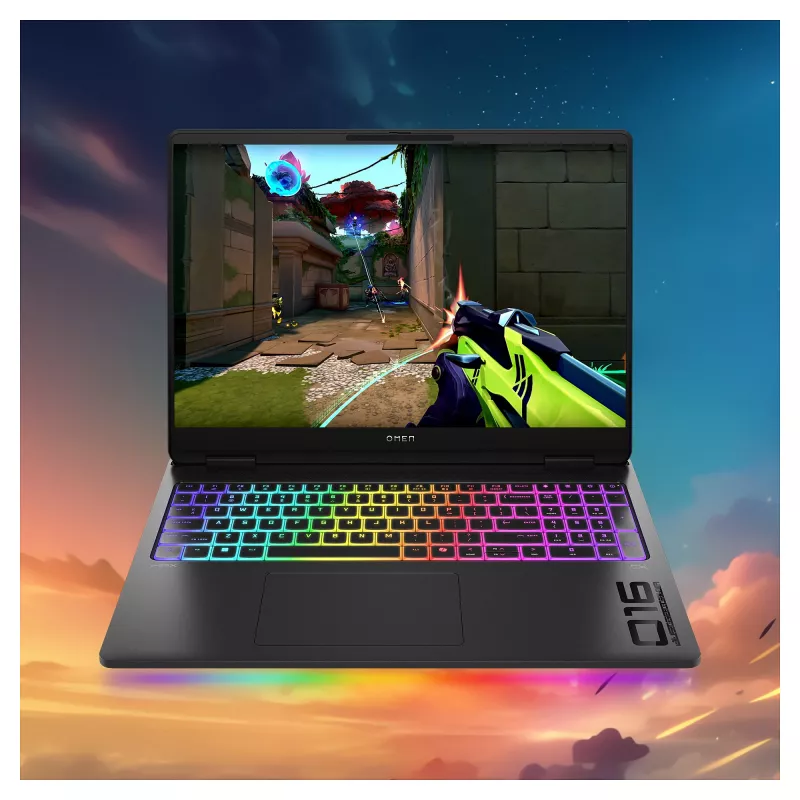 HP OMEN MAX 16-ak0197ng Gaming Notebook – 16 inch QHD 240Hz, AMD Ryzen AI 9 HX 375, 32GB RAM, 1TB SSD, RTX 5080, Windows 11 Home