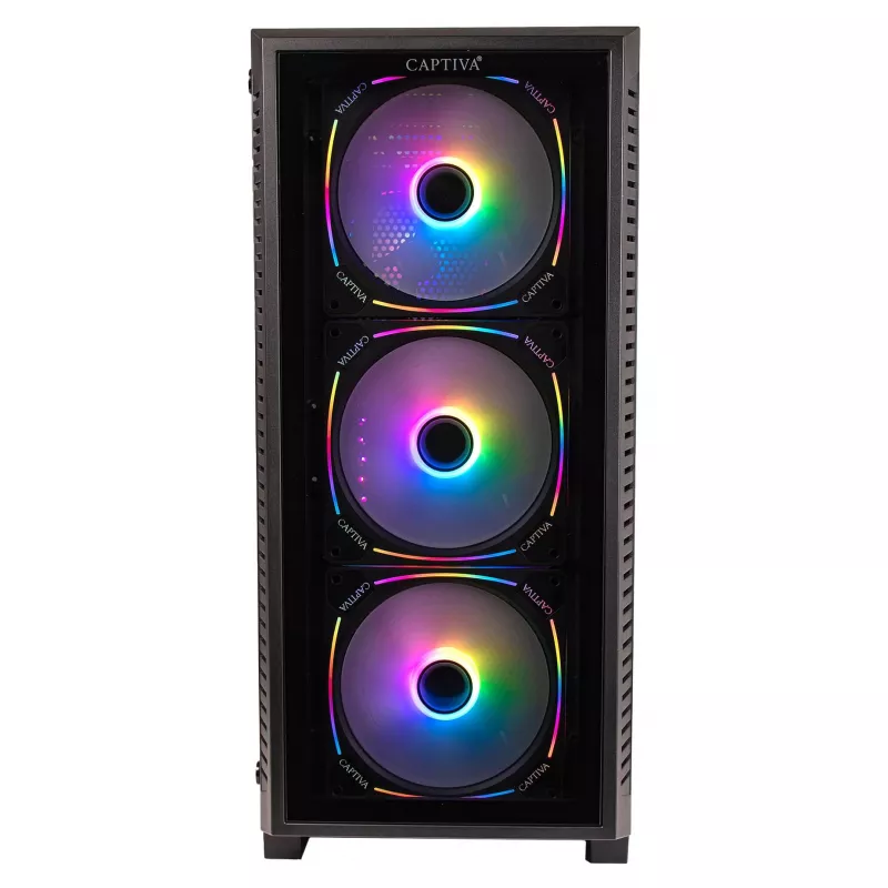 Captiva PC Highend Gaming I89-832 Intel Core Ultra 7 265KF, 32GB DDR5 RAM, 1TB M.2 SSD, Nvidia GeForce RTX 5070 (12GB GDDR7), Z890, Windows 11 Home