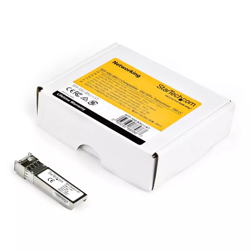 StarTech.com SFP-10G-BXU-I-ST SFP+ Transceiver Module - suderinamas su Cisco - 10 Gbps - 10 km - vienmodis - LC