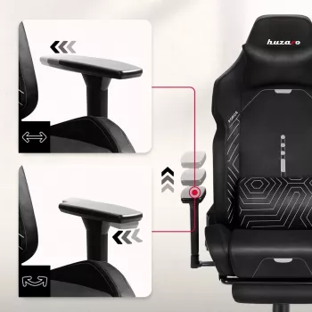 Huzaro Force 8.1 Black Gaming Chair