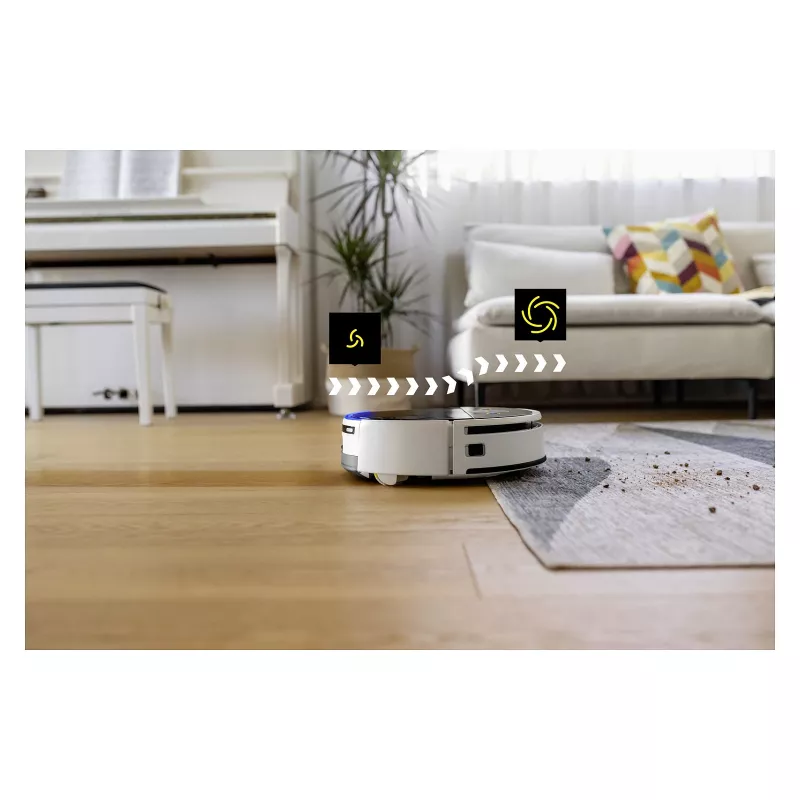 Kärcher RVF 7 Comfort Robotinis dulkių siurblys, be maišelio, baltas, 150 min veikimo laikas