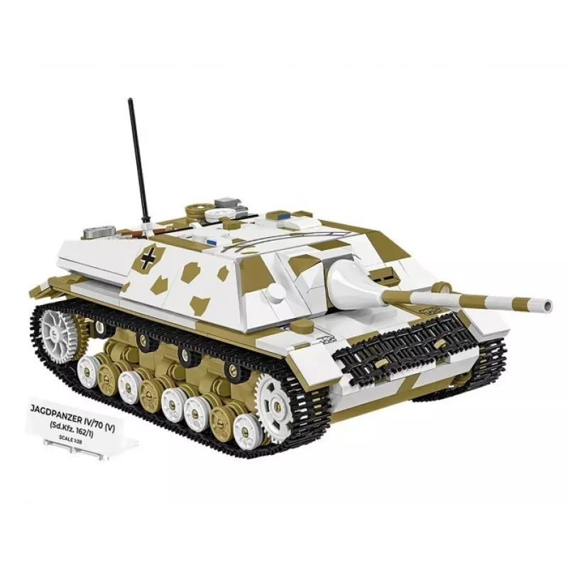 COBI KLOCKI Historical Collection Jagdpanzer IV/70 (V) (Sd.Kfz.162/1) Statybinis blokelių rinkinys 1024 vnt.