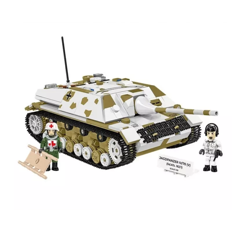 COBI KLOCKI Historical Collection Jagdpanzer IV/70 (V) (Sd.Kfz.162/1) Statybinis blokelių rinkinys 1024 vnt.