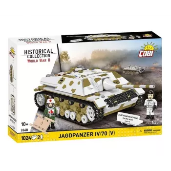 COBI KLOCKI Historical Collection Jagdpanzer IV/70 (V) (Sd.Kfz.162/1) Statybinis blokelių rinkinys 1024 vnt.