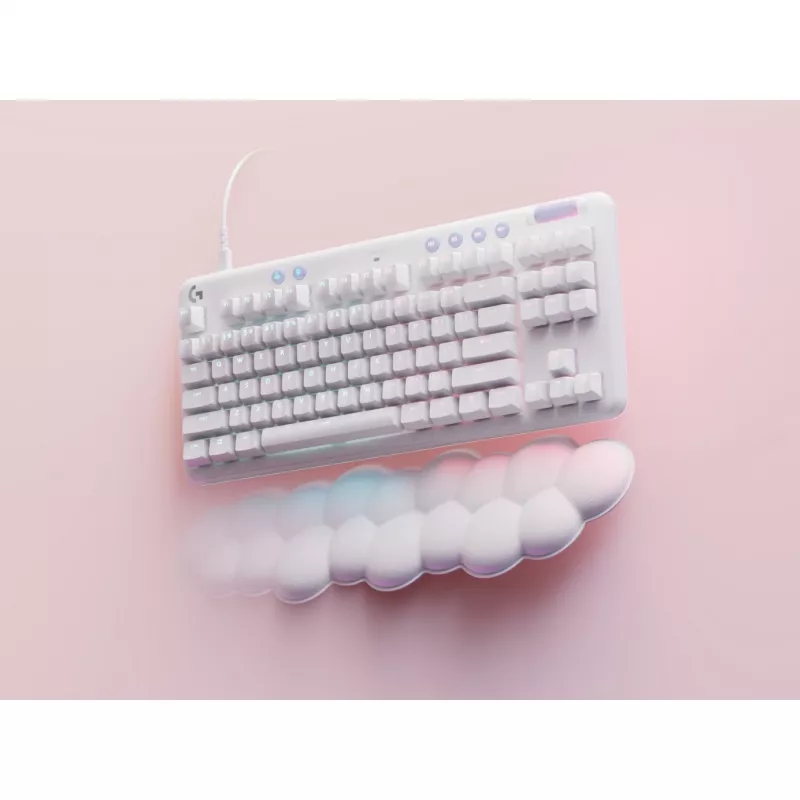 Logitech G G713 TKL mechaninė žaidimų klaviatūra - White Mist (Aurora kolekcija)