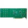 HighPoint Rocket 1508 8x M.2 Port to PCIe 4.0 x16 NVMe HBA C Interface Card