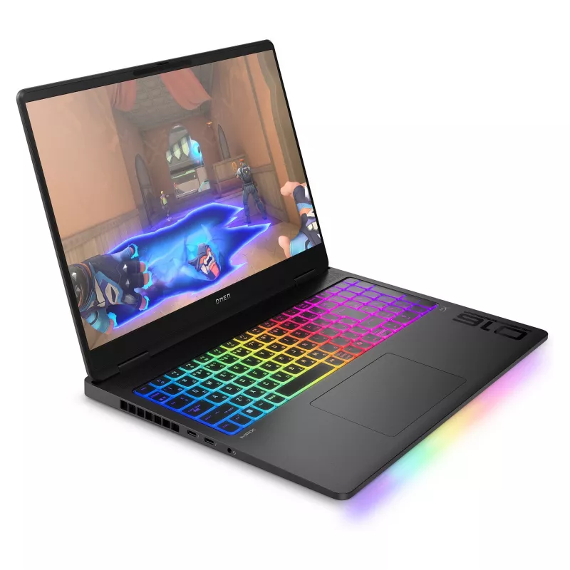 HP OMEN MAX 16-ah0178ng 16.0 colio QHD IPS 240Hz 500 nitų žaidimų nešiojamas kompiuteris, Intel Core Ultra 7 255HX, 32 GB RAM, 1 TB SSD, RTX 5080, Windows 11 Home