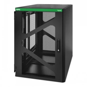 APC NetShelter 18U sieninis stovo korpusas - 19 colių plotis, 520 mm gylis, juodas