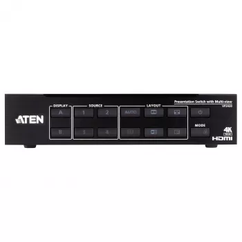 ATEN VP2420 4x2 True 4K Presentation Matrix Switch su Multi View
