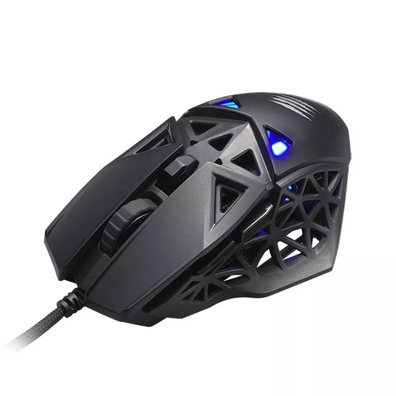 Mad Catz M.O.J.O. M1 Wired Optical Gaming Mouse - 12000 DPI - Right-Handed - Black