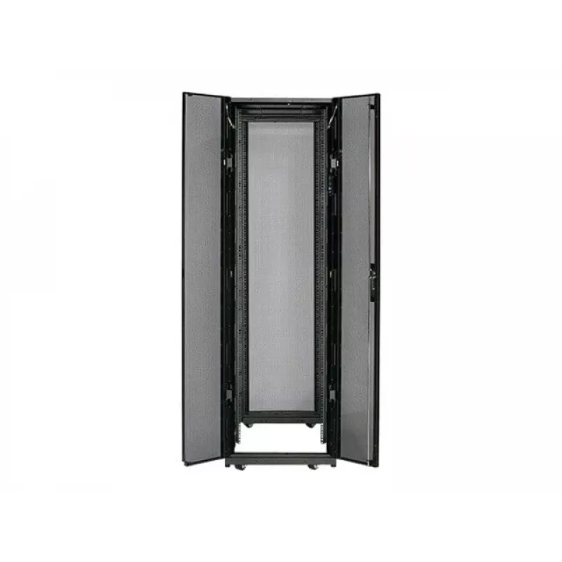 APC NetShelter SX Enclosure Without Sides - Server Rack Cabinet - Black - 42U - 19 inch
