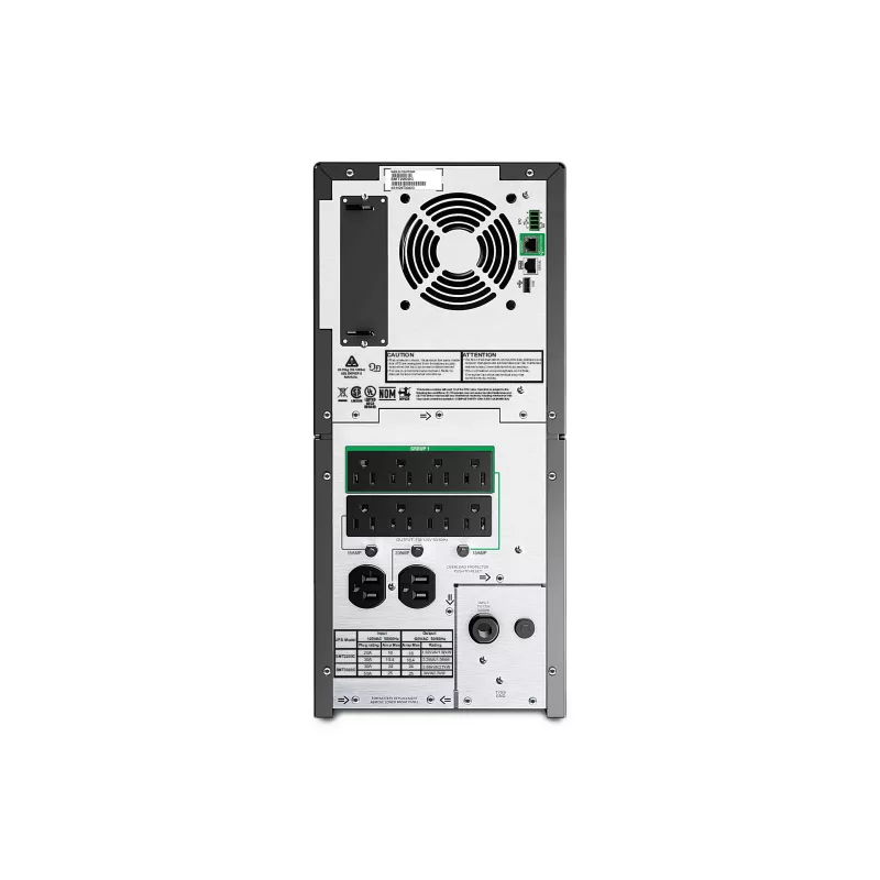 APC Smart-UPS SMT2200C UPS - 2200VA/1980W - Line Interactive - 120V - Rackmount 2U - 8x NEMA 5-15R + 1x NEMA 5-20R - USB & Serial - Juoda
