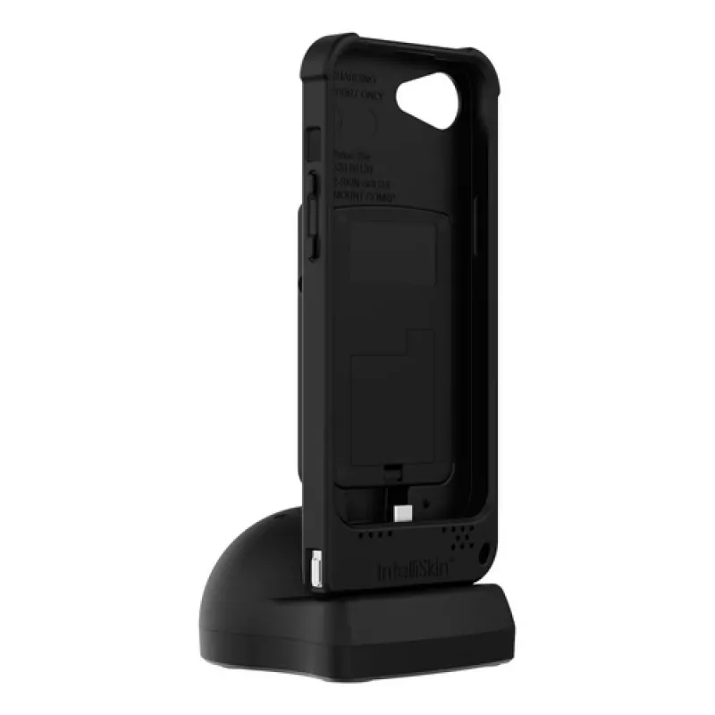 Socket Mobile DuraSled DS840 Performance Barcode Sled Reader, skirtas iPhone 16e su įkrovimo stotele