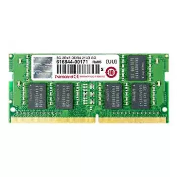 Transcend TS1GSH64V1H DDR4 SO-DIMM, 8GB, 2133Mhz, CL15, 2Rx8, 512Mx8, 1.2v