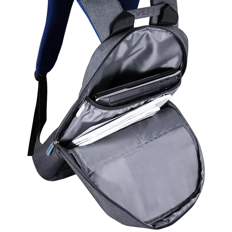 CANYON BP-4 Slim 12L Gray Laptop Backpack
