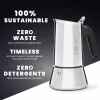Bialetti Venus Stovetop Espresso Maker 4 Cups 170 ml Stainless Steel