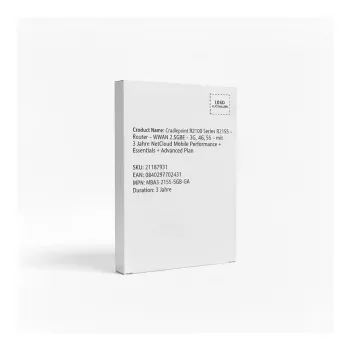 Cradlepoint R2100 Series R2155 5G korinis maršrutizatorius su 3 metų NetCloud Mobile Performance Essentials + Advanced Plan
