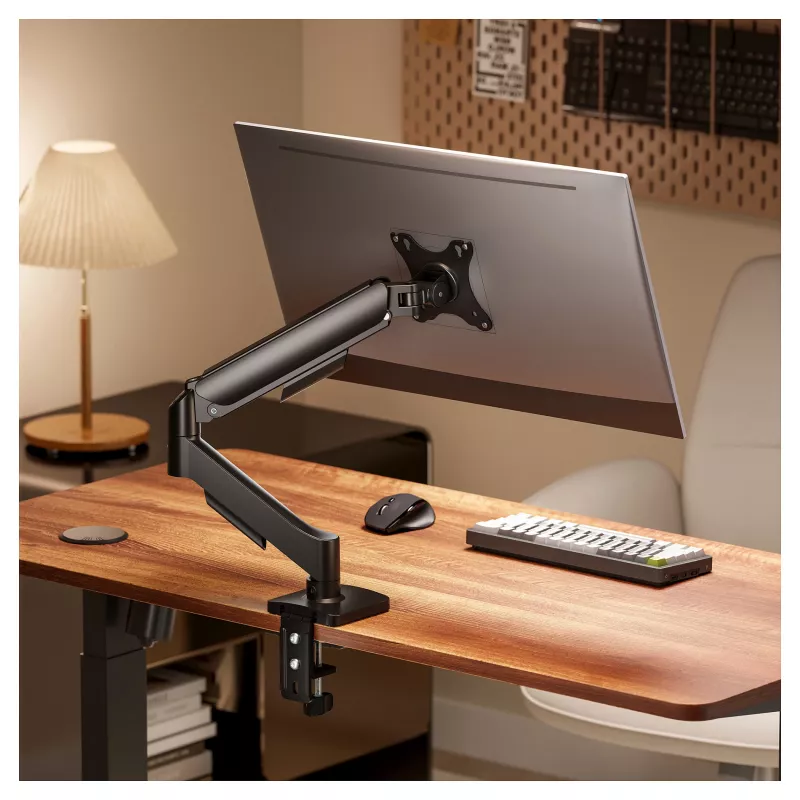 Equip Monitor Desk Mount 17-32 inch Single Arm Gas Spring 9 kg Black