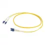 EFB-Elektronik Duplex Jumper LC-LC 9/125µm OS2 LSZH Geltona 1,5m Šviesolaidinis Laidas