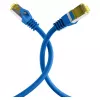 EFB RJ45 Patch Cable Cat.6A S/FTP LSZH Cat.7 Raw Cable Blue 0.15m