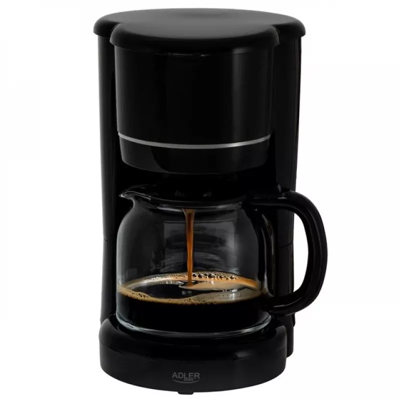 Adler AD 4383 kavos aparatas 1,5 l, juodas