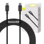 Baseus Superior USB-C į USB-C laidas 1m Juodas 100W Greitas įkrovimas ir duomenų sinchronizavimas