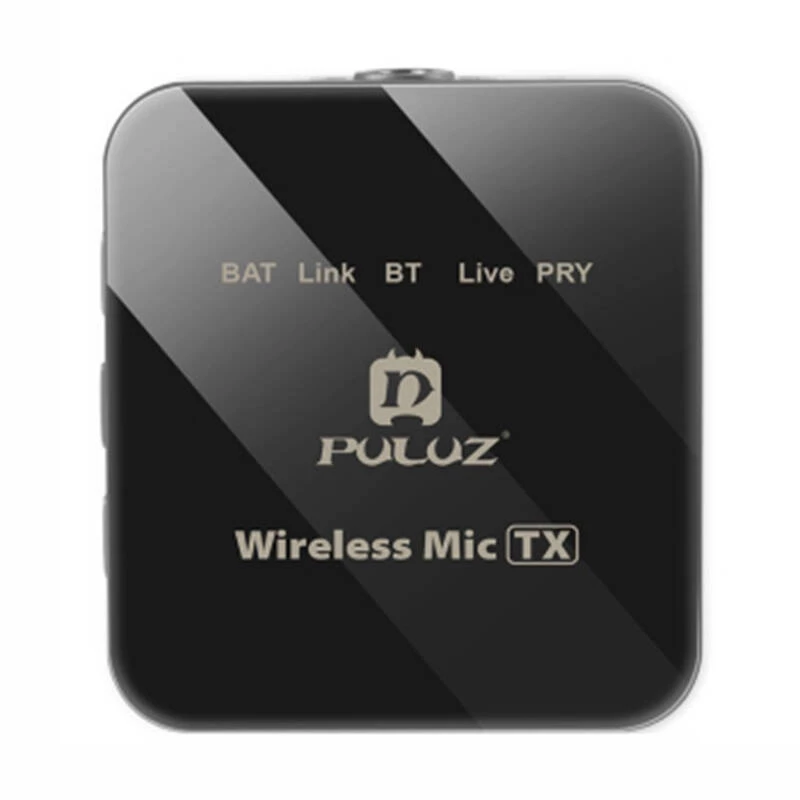 PULUZ PU648B belaidis mikrofonas (USB-C) – profesionalus lavalier mikrofonas su ENC triukšmo slopinimu, 10 m atstumu, 12 h baterija