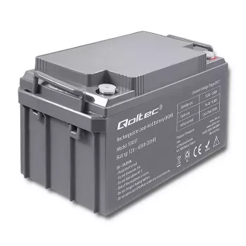 Qoltec 53037 AGM Battery 12V 65Ah max 780A