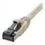 Synergy21 Patch Cable RJ45, CAT8.1 2000MHz, 1.0m, Pilka, S-STP (S/FTP), TPE/LSZH (SuperFlex), AWG26