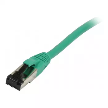 Synergy21 Patch Cable RJ45, CAT8.1 2000MHz, 1.5m, Green, S/FTP, TPE/LSZH SuperFlex, AWG26