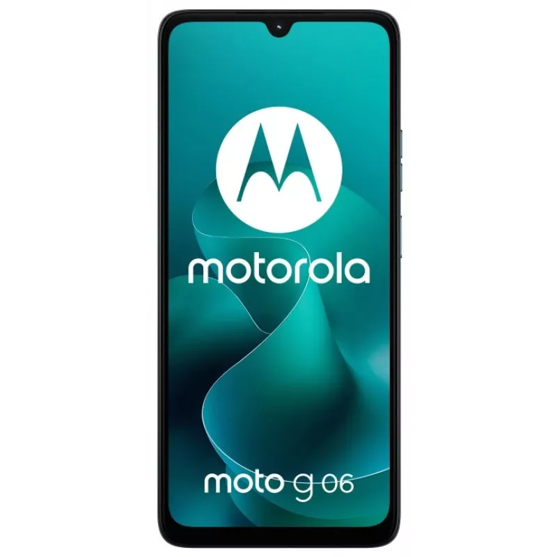 Motorola G06 Tapestry 4/64GB išmanusis telefonas, 6,88 inch ekranas, 50MP kamera, Dual SIM, 4G LTE, Tapestry Blue