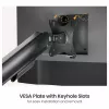 Equip Dvigubo monitoriaus stalinis laikiklis 17-32 inch ekranams, 360° sukimas, dujinė spyruoklė, 9 kg talpa, juodas