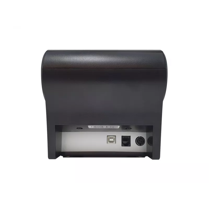 Equip 58/80mm terminis POS kvitų spausdintuvas su automatiniu pjaustytuvu, USB/Bluetooth/WiFi/pinigų stalčiaus jungtimi, juodas