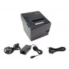 Equip 58/80mm terminis POS kvitų spausdintuvas su automatiniu pjaustytuvu, USB/Bluetooth/WiFi/pinigų stalčiaus jungtimi, juodas