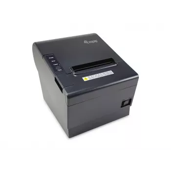 Equip 58/80mm terminis POS kvitų spausdintuvas su automatiniu pjaustytuvu, USB/Bluetooth/WiFi/pinigų stalčiaus jungtimi, juodas